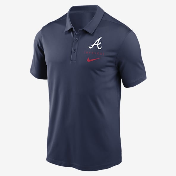 Blue Atlanta Braves Polos. Nike